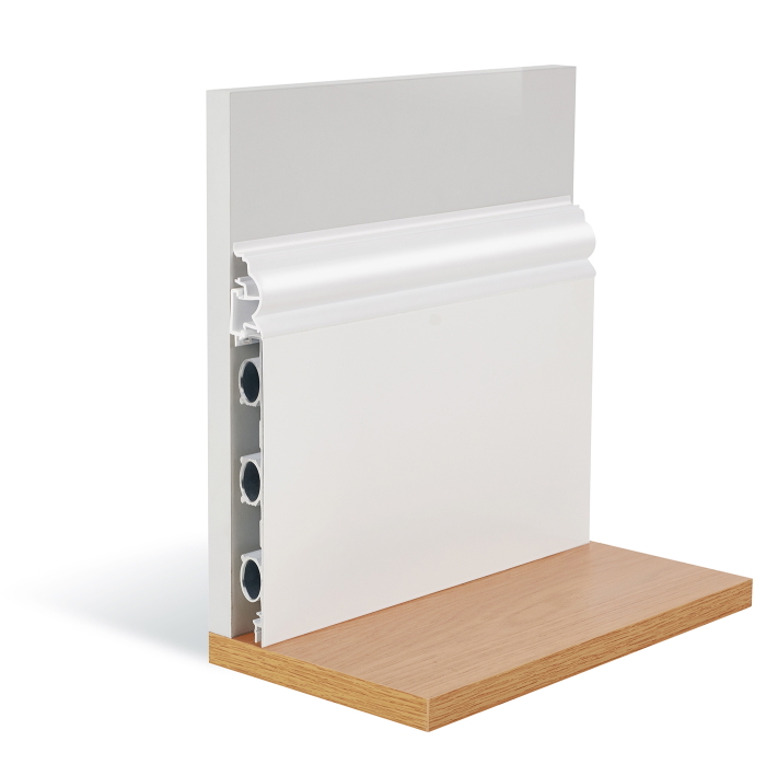 ThermaSkirt Torus 170 profile cutaway